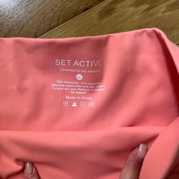 Set Active Luxform leggings in Coral - Picture 3 of 3